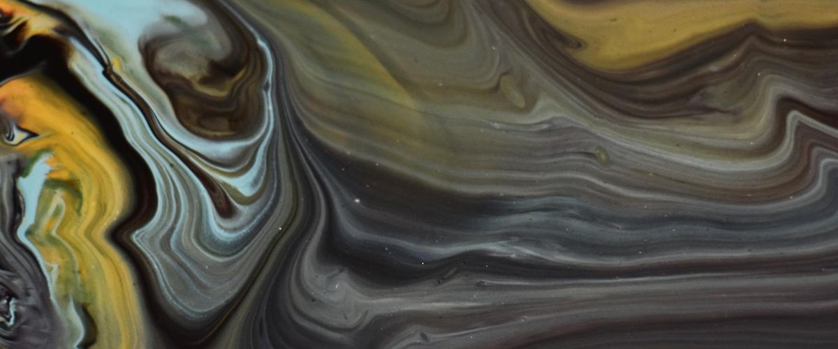 Large abstract composition about movement