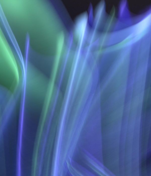 Abstract flowing light lines